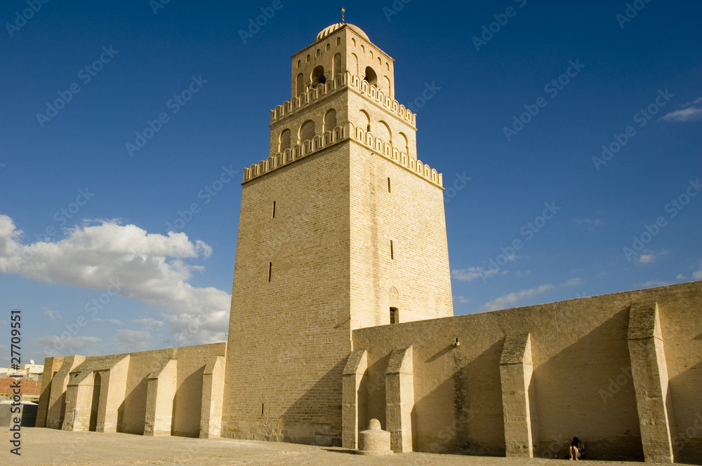 Große Moschee in Kairouan, Tunesien