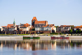 Panorama of Torun, Poland