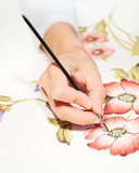 Hand Painting Floral Design