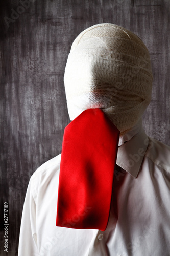 Obraz na płótnie Anonymous businessman