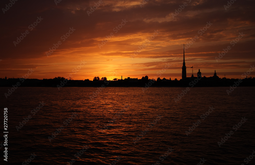 St Petersburg Sunset