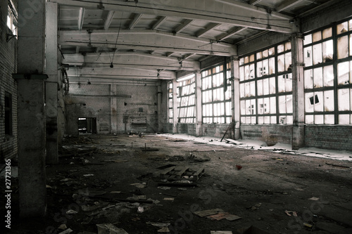 Abandoned Industrial interior
