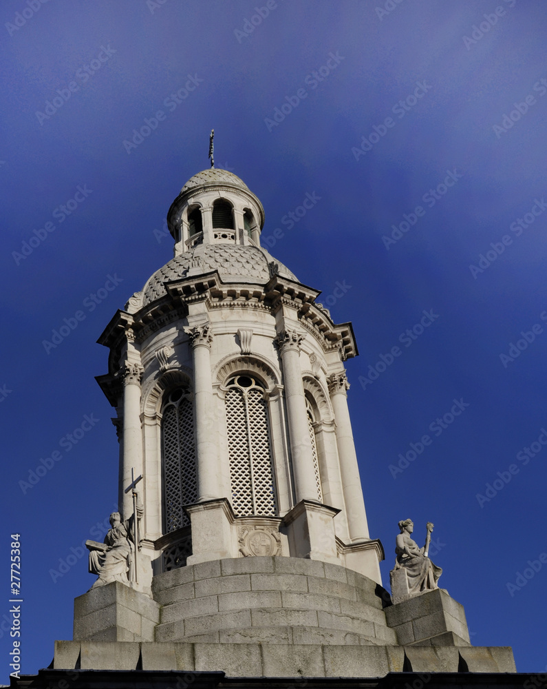 Trinity College Campanile Monument Dublin, Ireland (Irland)