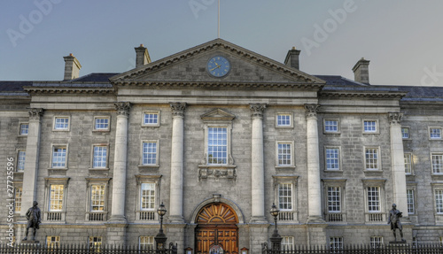 Trinity College West Front Dublin, Ireland (Irland)