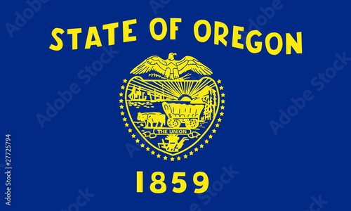 Oregon state flag