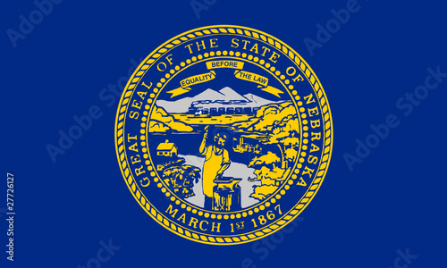 Nebraska state flag