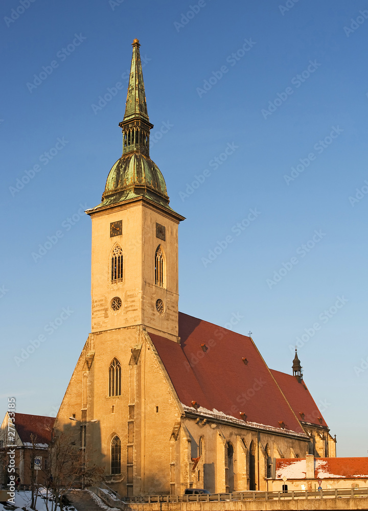 St. Martin's Cathedral - Bratislava Slovakia - Europe