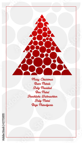 Christmas greetings card