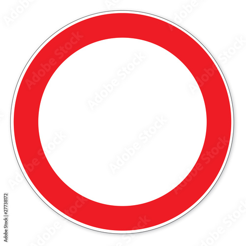 Schild (44) Verbot für Fahrzeuge aller Art