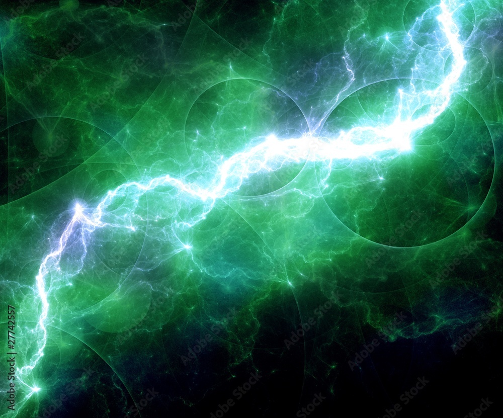 Green lightning Green lightning