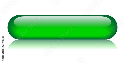 GREEN BUTTON (template blank web internet go green recycle eco)