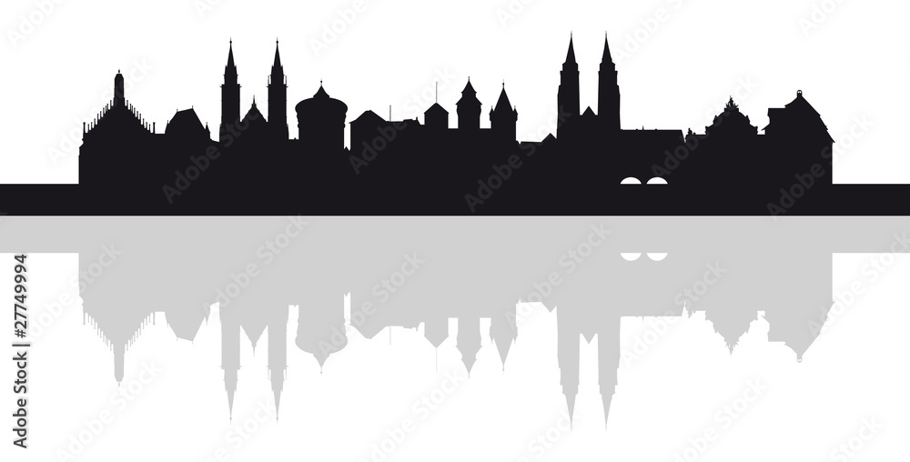 Nürnberg Silhouette Nürnberg Silhouette