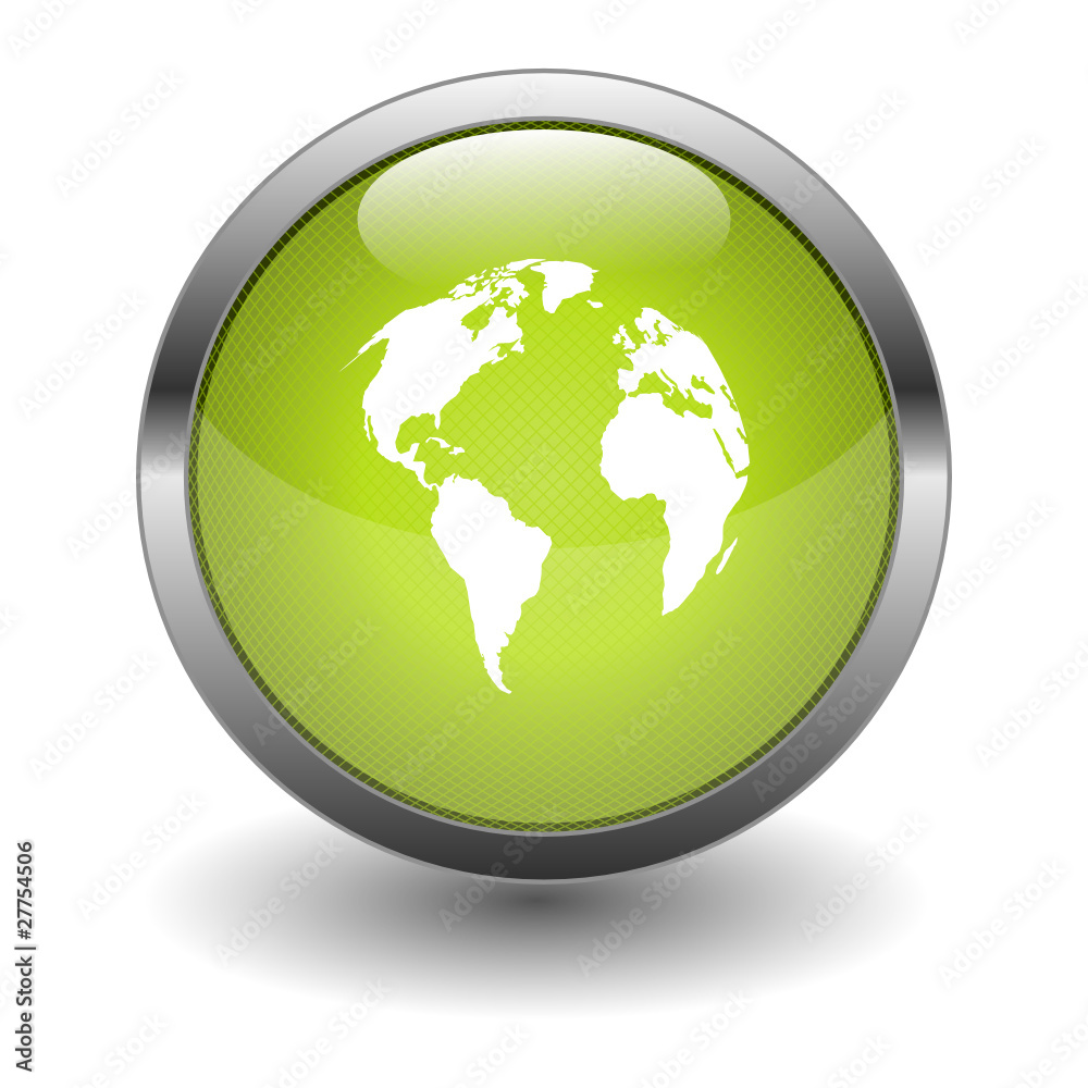 Button Erde Button Erde