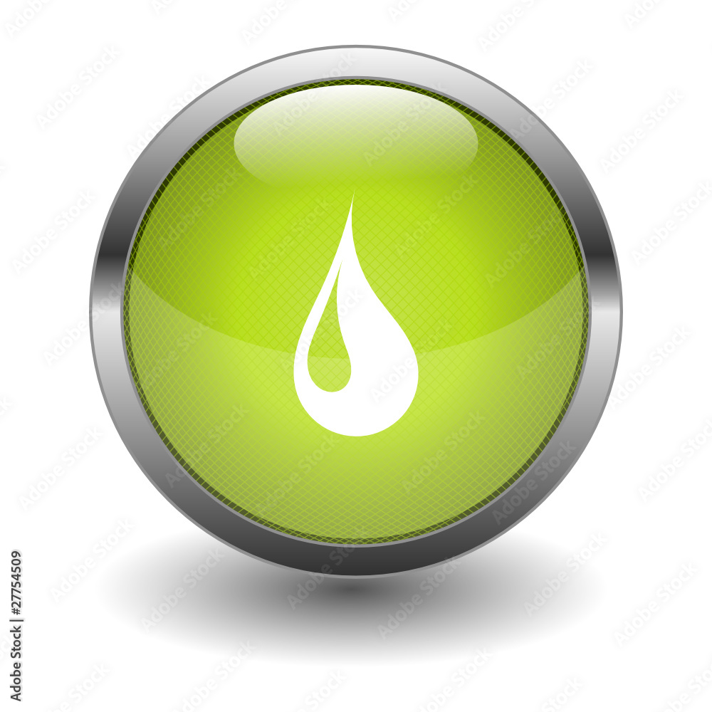 Button Wassertropfen Button Wassertropfen