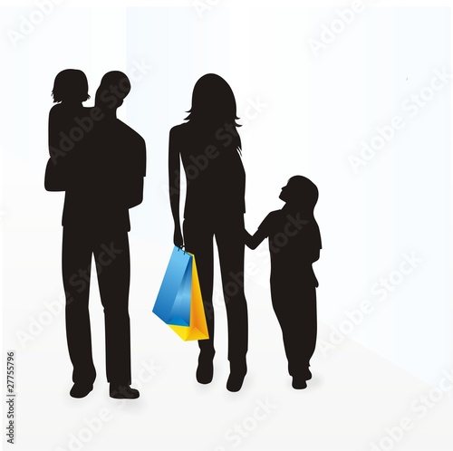 family and shopping
