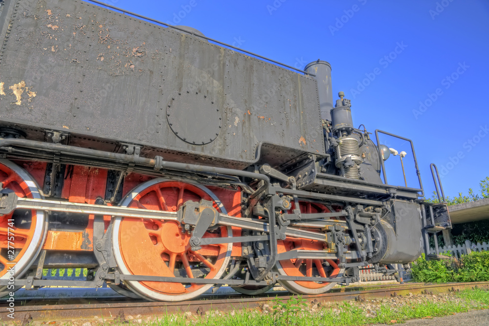 Naklejka premium locomotiva - HDR