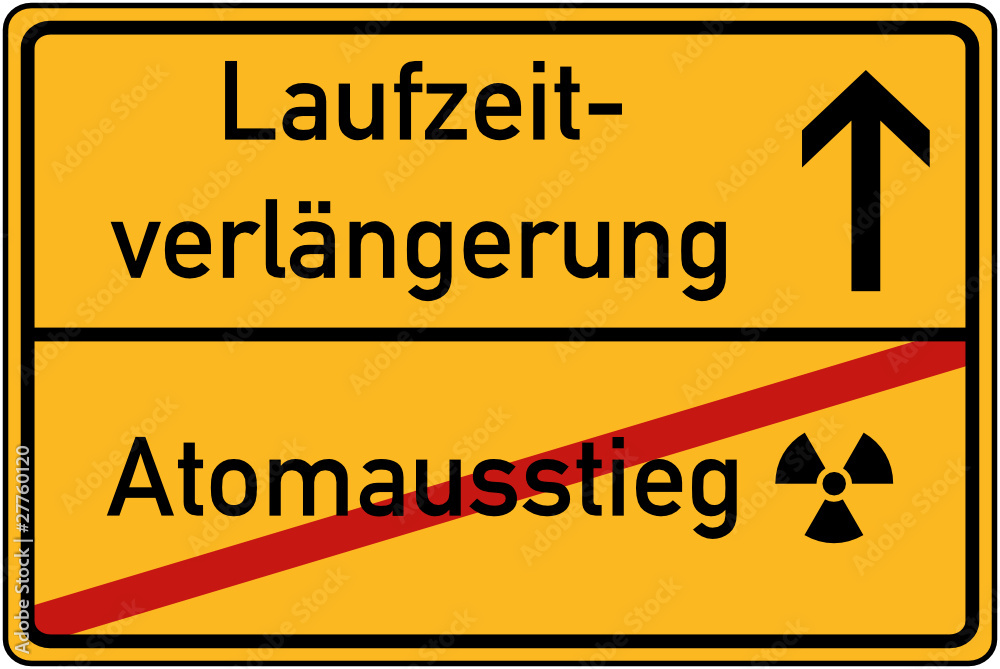 Ortstafel Atomausstieg und Laufzeitverlängerung Ortstafel Atomausstieg und Laufzeitverlängerung