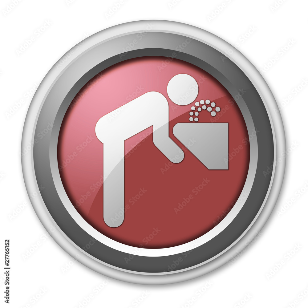 Red 3D Style Button Red 3D Style Button