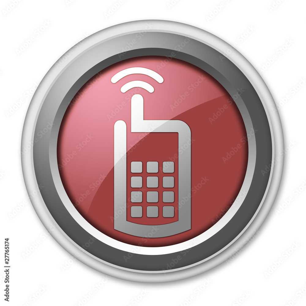 Red 3D Style Button Red 3D Style Button
