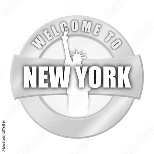 button light welcome to new york I