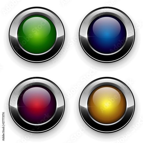 web buttons set