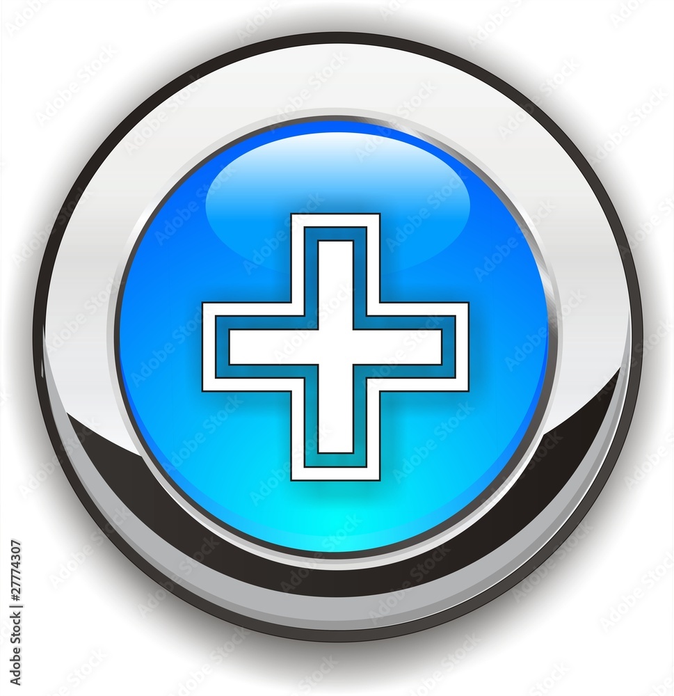 bouton croix bouton croix