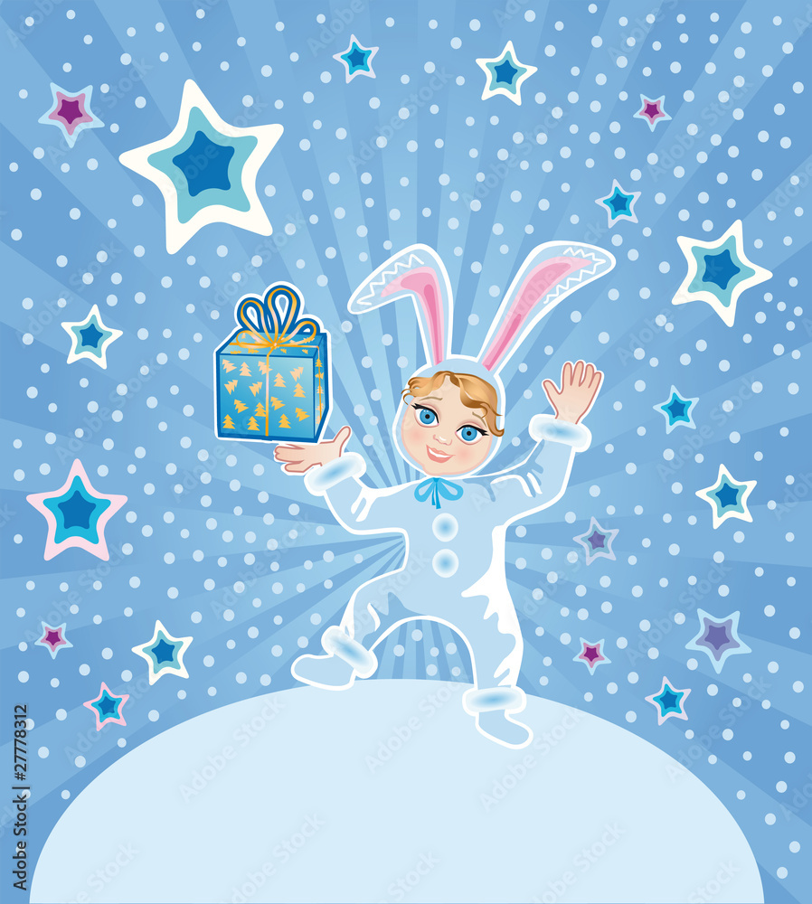 Fototapeta premium funny rabbit