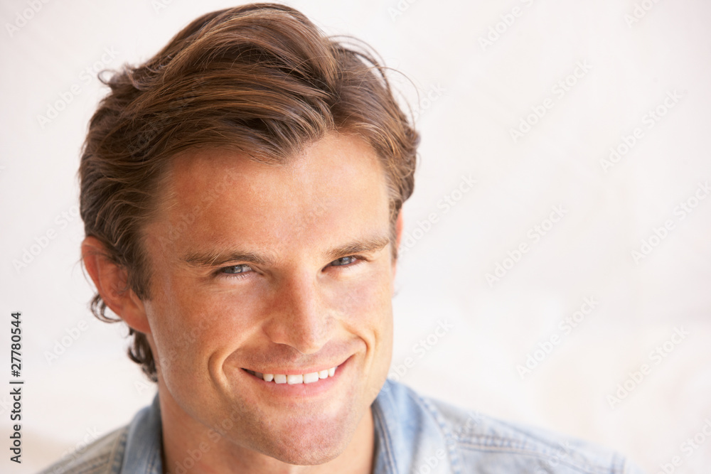 Fototapeta premium Portrait Of Happy Young Man
