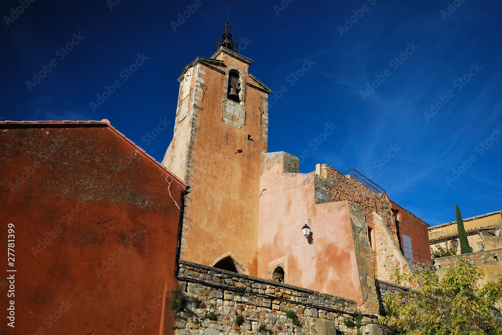 L'église de Roussillon