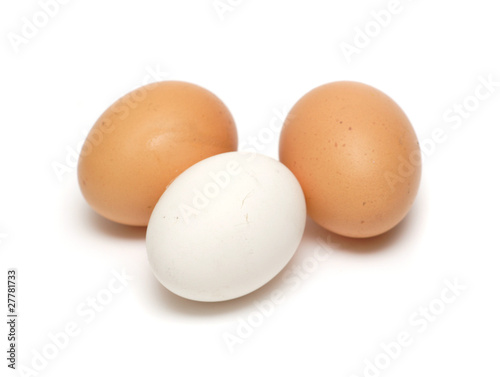three eggs