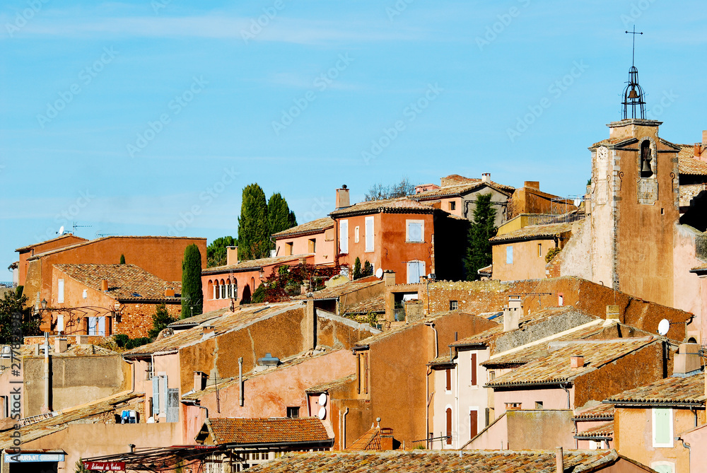 Village ocre de Roussillon