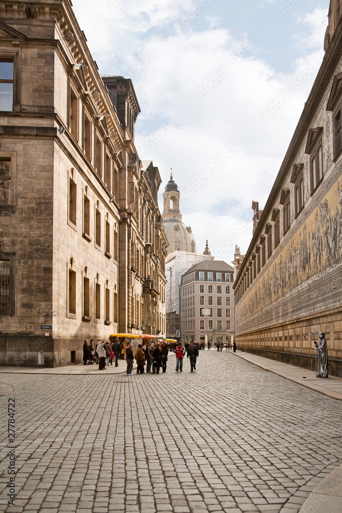 Historical center of city Dresden