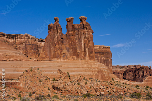 Three Gossips at Arches National Park