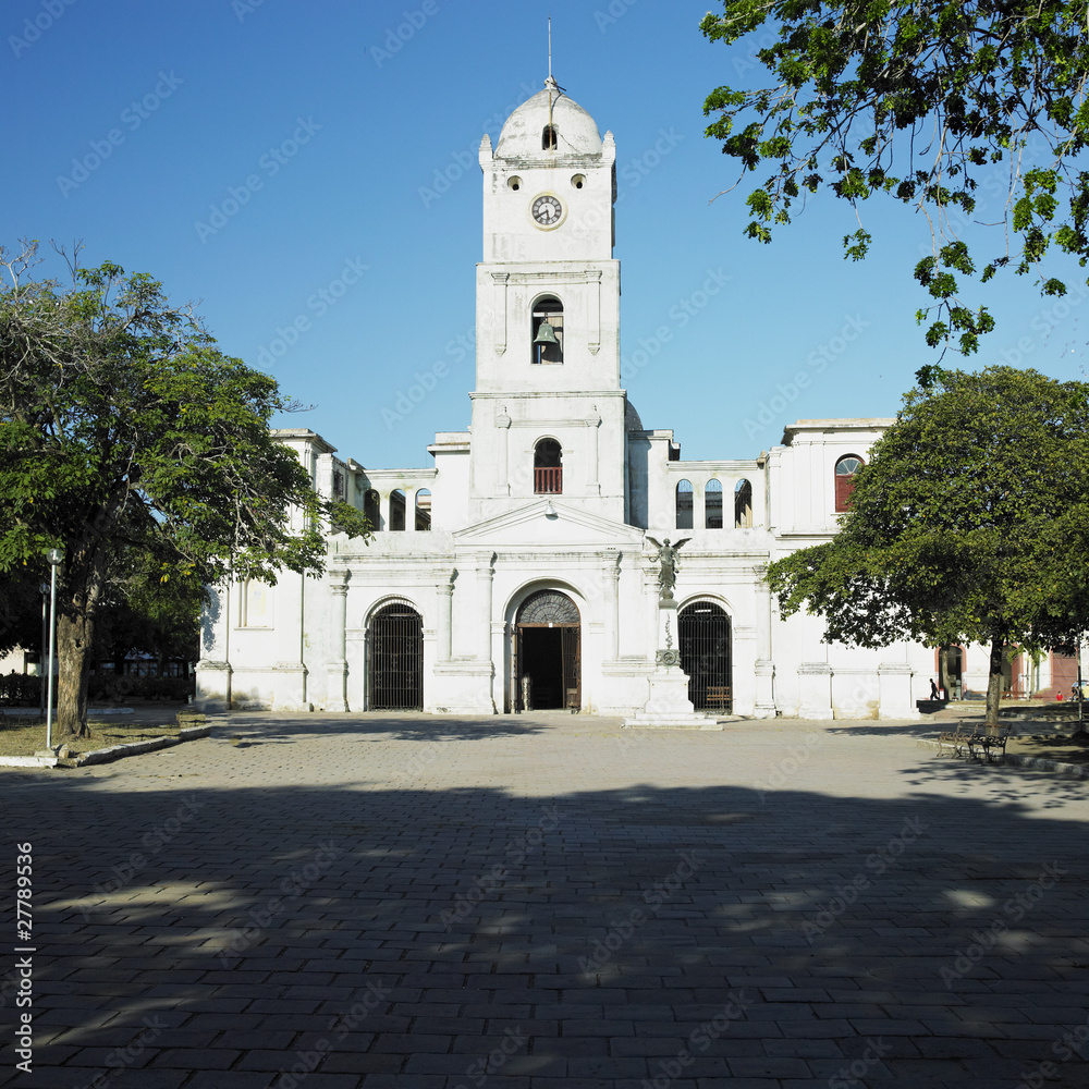 San José's Church, Parque Céspedes, Holguín, Cuba