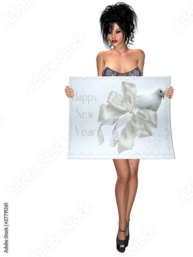 Canvas Print Happy New Year