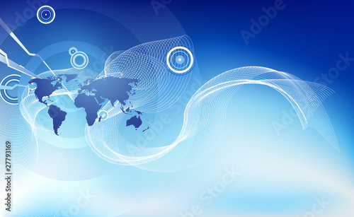 Abstract corporate business background
