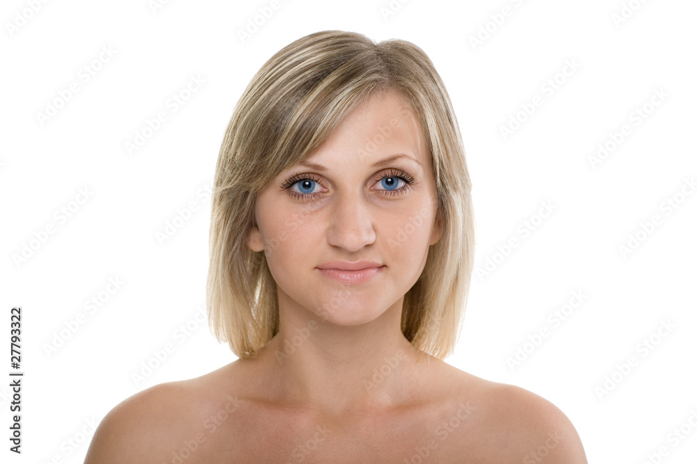 Portrait of a young woman Portrait of a young woman
