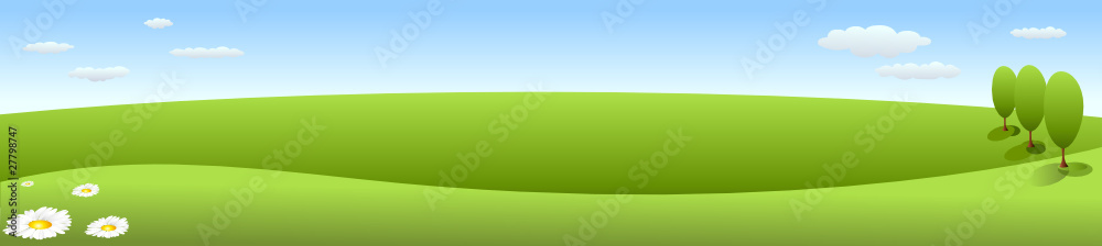 Obraz premium paysage printanier