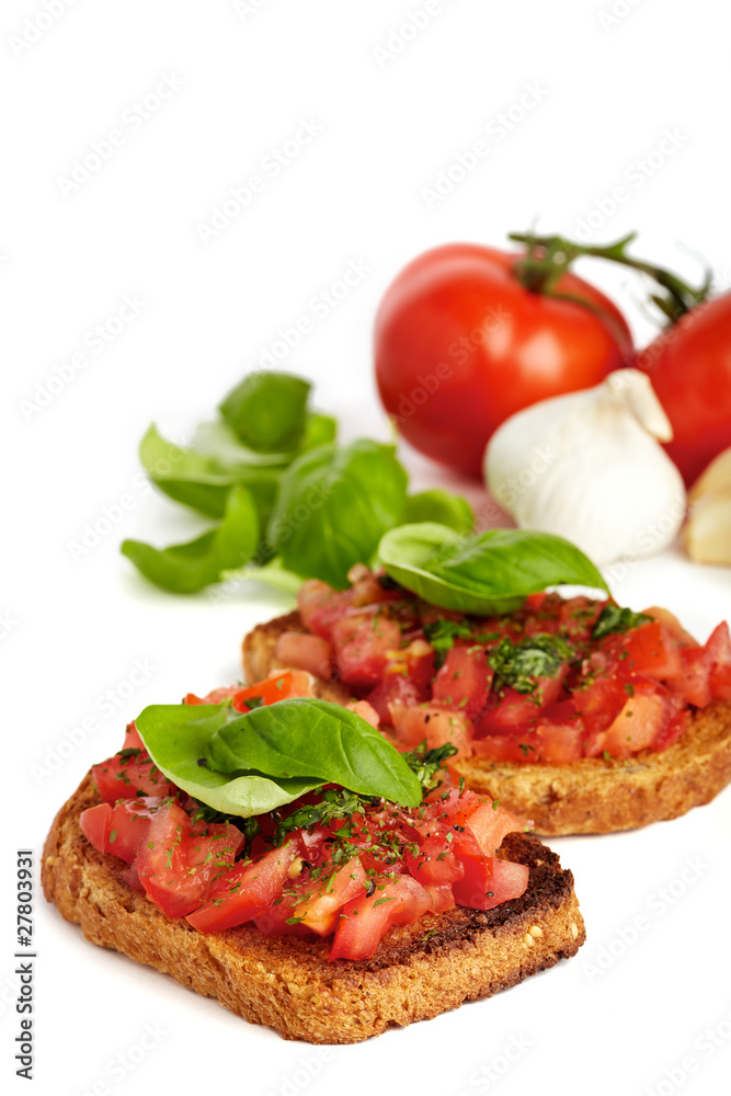 Bruschetta breads Bruschetta breads