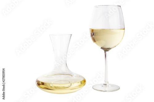 White wine carafe