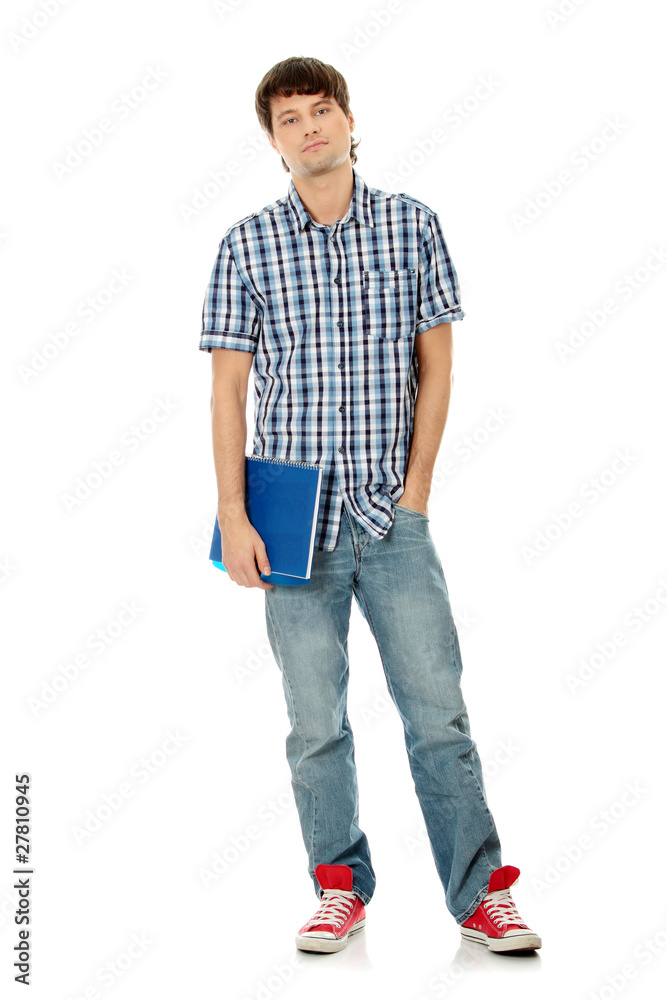 Young student man Young student man