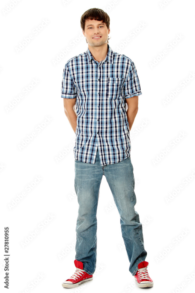 Young student man Young student man