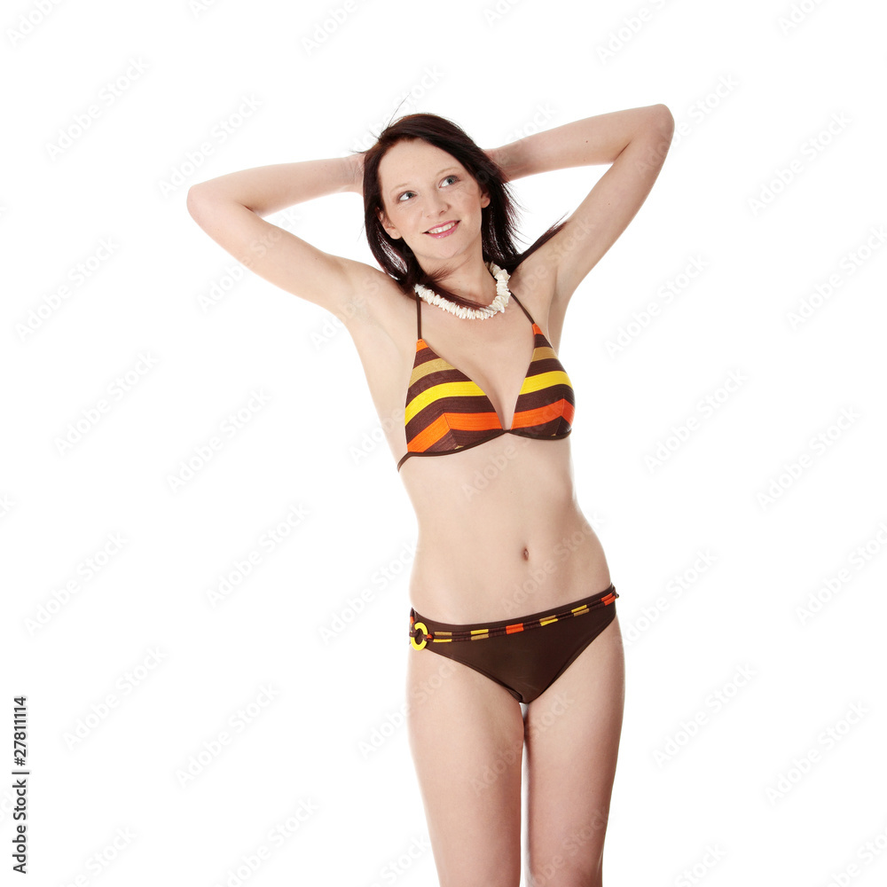 Fototapeta premium Summer young woman
