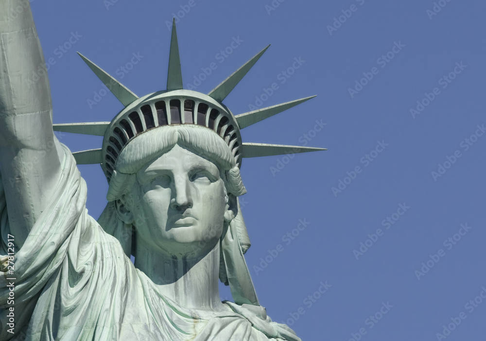Naklejka premium Statue of Liberty, New York City