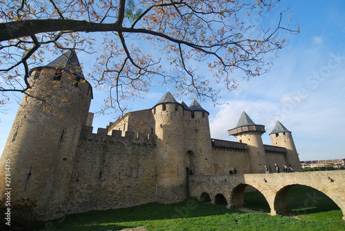 Dans la cité de Carcassonne