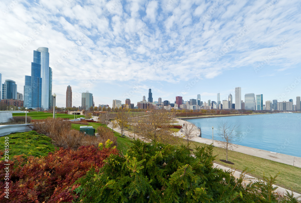 Obraz premium Chicago Skyline