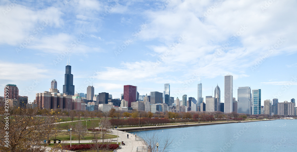 Obraz premium The Chicago Skyline