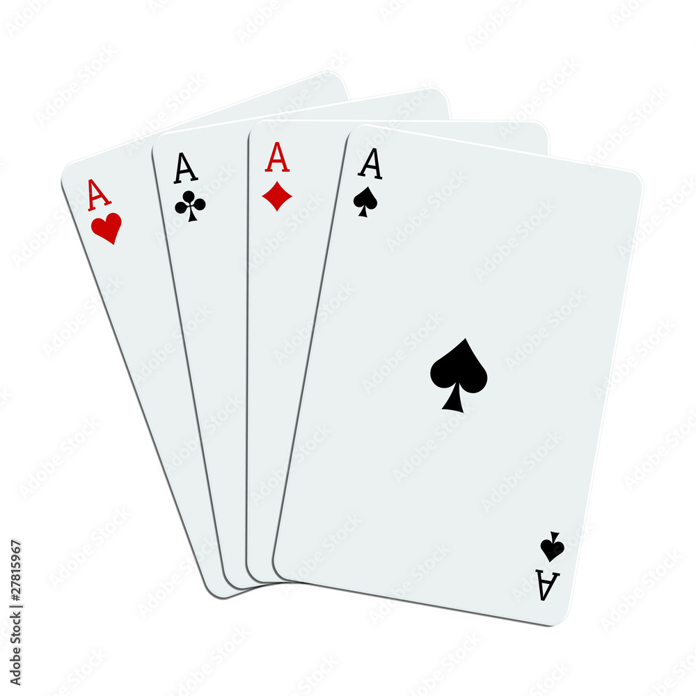 Fototapeta premium Groupe d’as