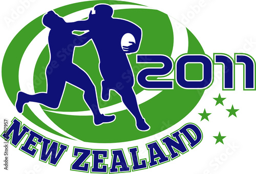 rugby player fending new zealand 2011