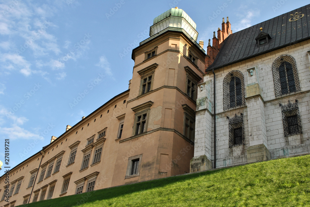 Royal Castle in Krakow, Poland